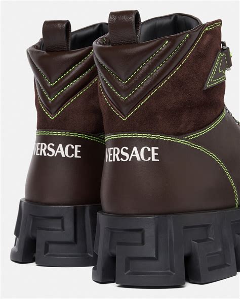 grecato versace|versace greca boots.